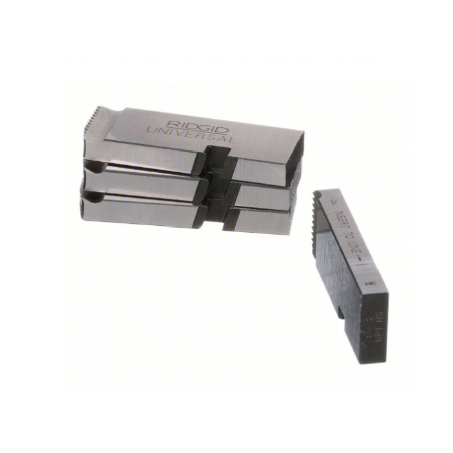 47770 -Replacement Pipe Die - For Ridgid Machine Universal Heads - 1" to 2" Pipe, NPT, Right Hand