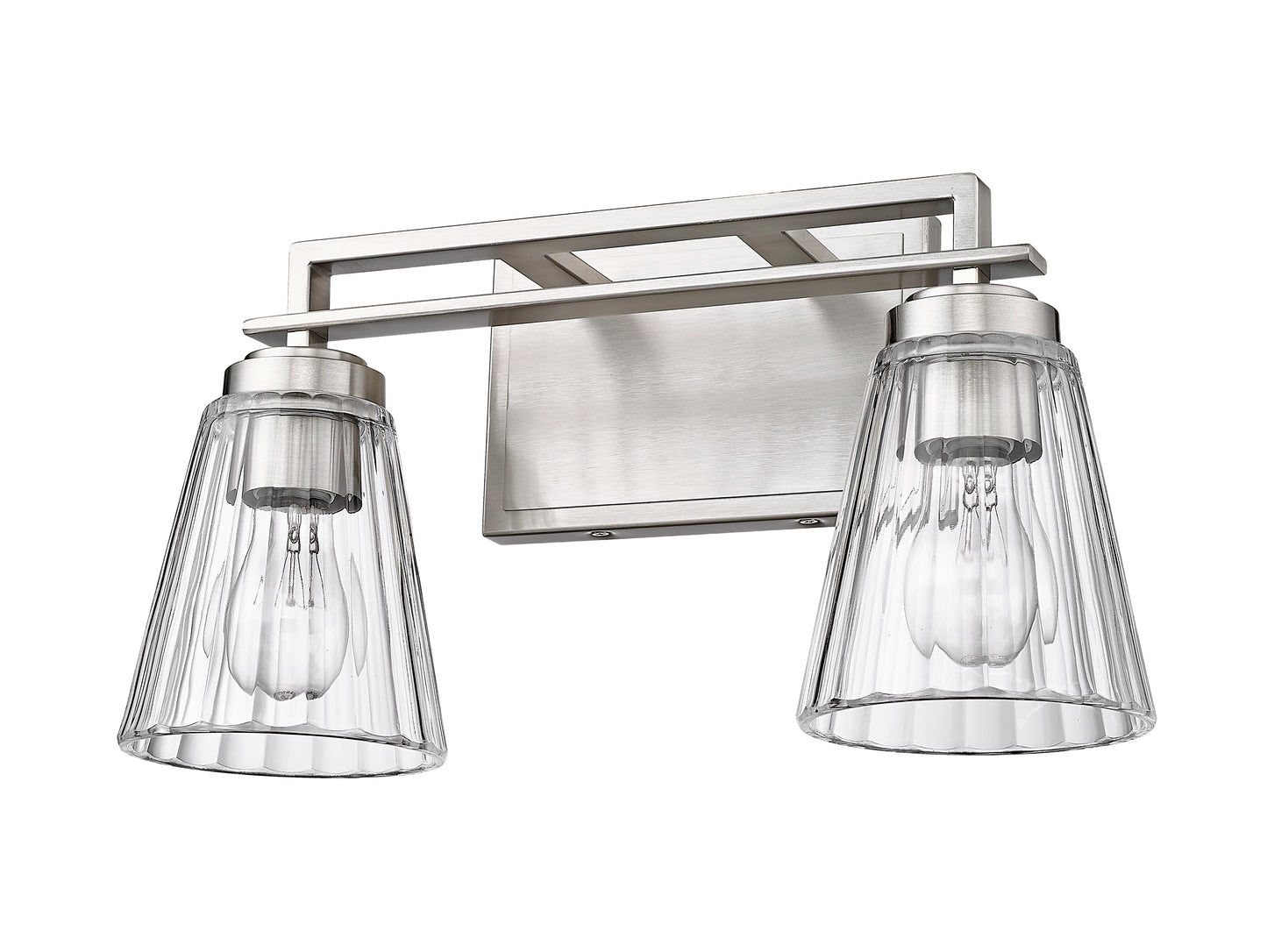 823-2V-BN - Lyna 2 Light 16" Vanity - Brushed Nickel