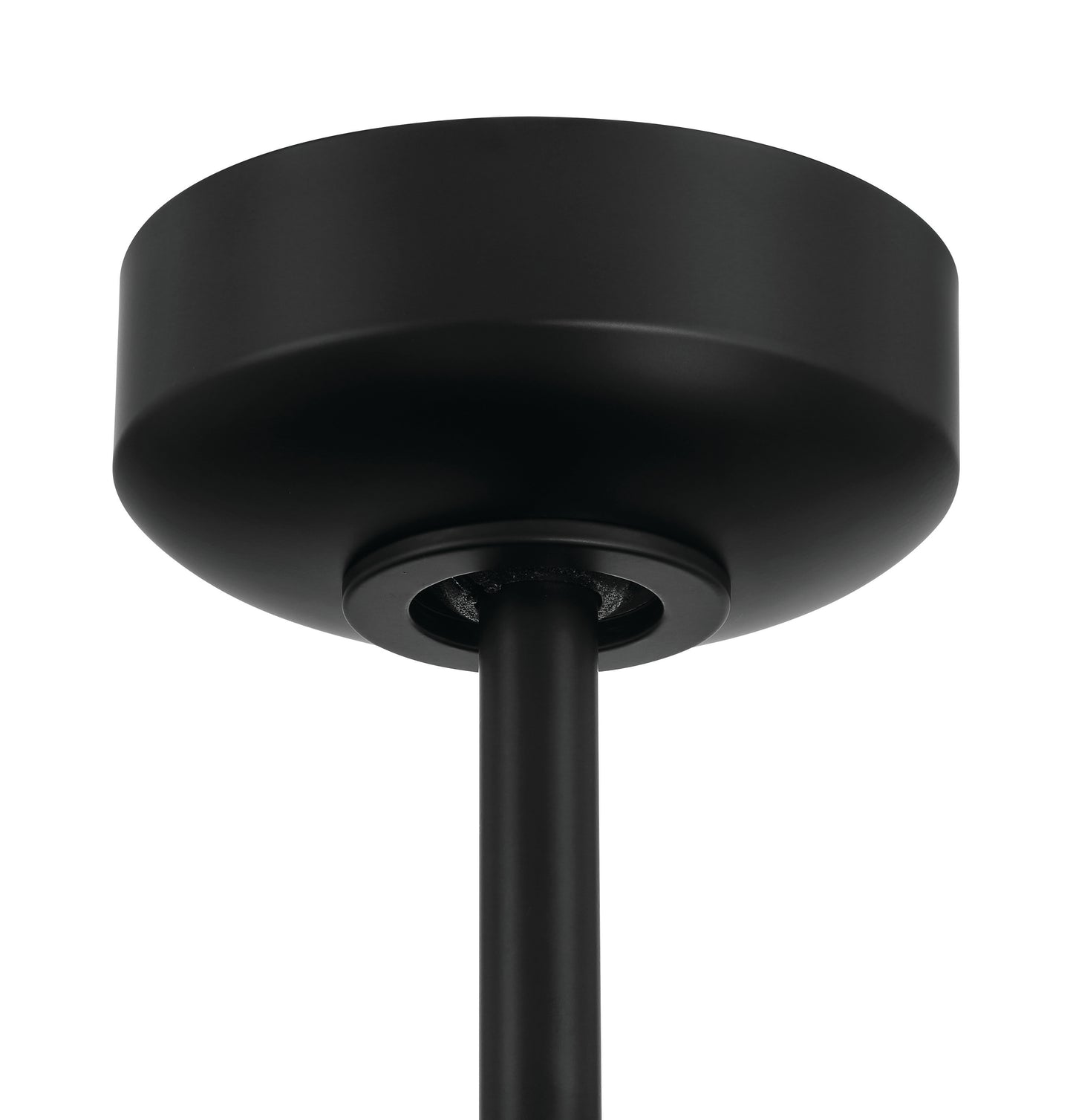 TOP52FB5 - Topper 52" 5 Blade Indoor Outdoor Ceiling Fan with Light Kit - Flat Black