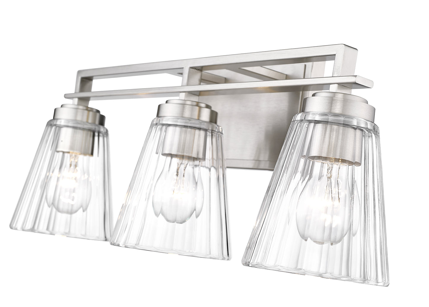 823-3V-BN - Lyna 3 Light 22" Vanity - Brushed Nickel
