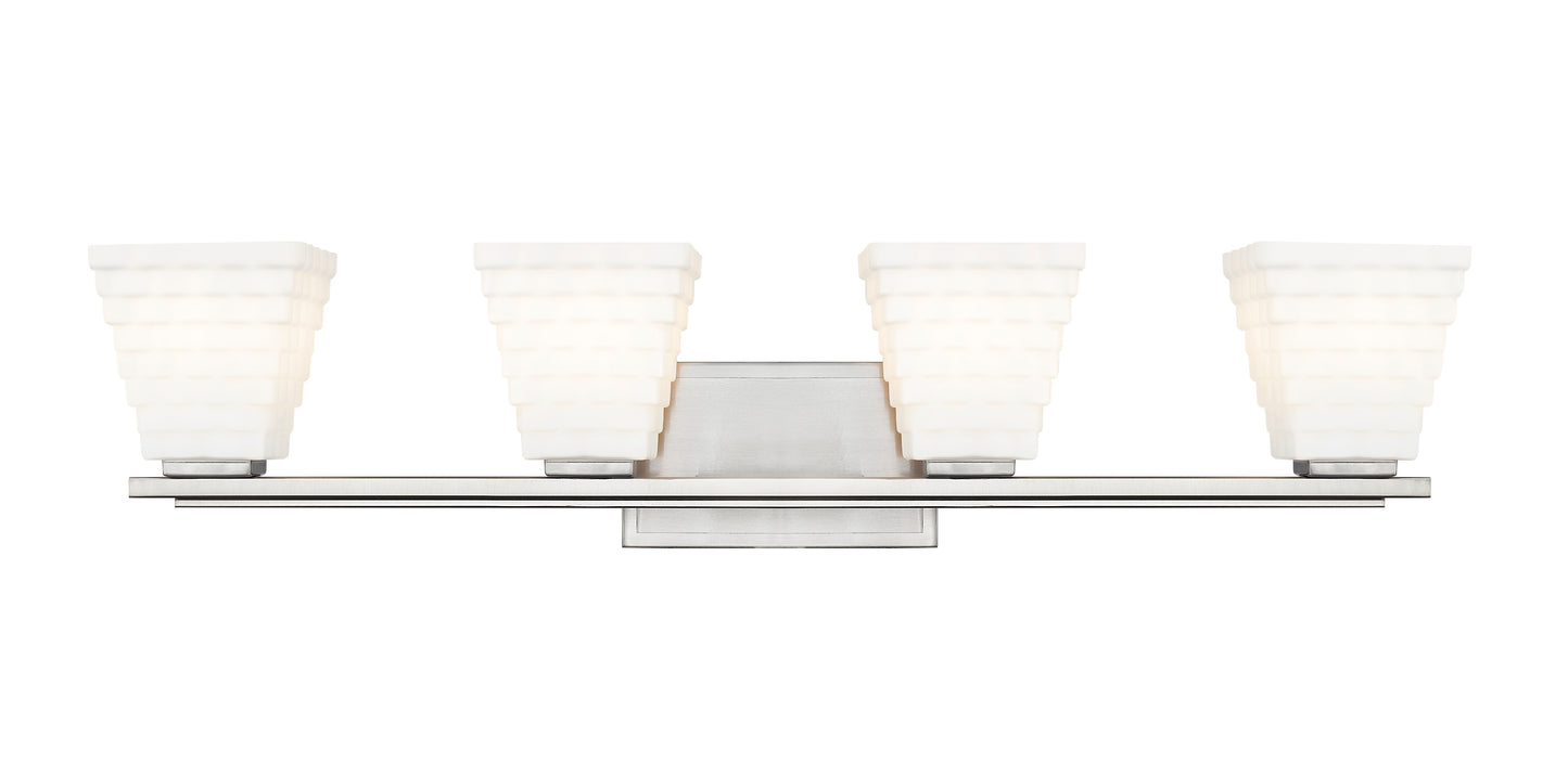 7514-4V-BN - Annalise 4 Light 32" Vanity - Brushed Nickel