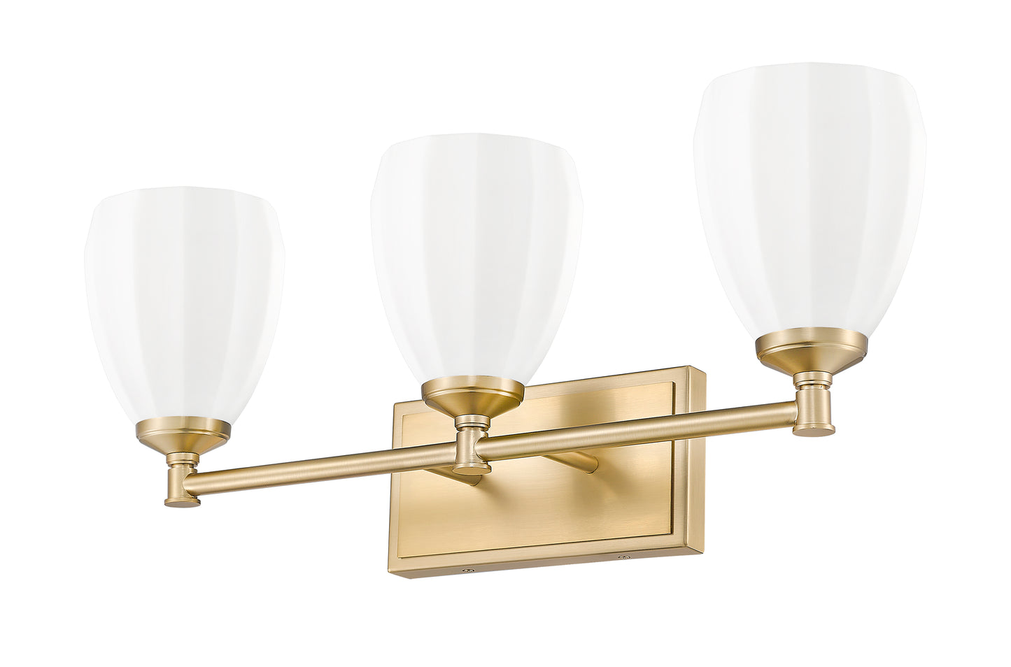 7004-3V-MGLD - Oren 3 Light 24" Vanity - Modern Gold