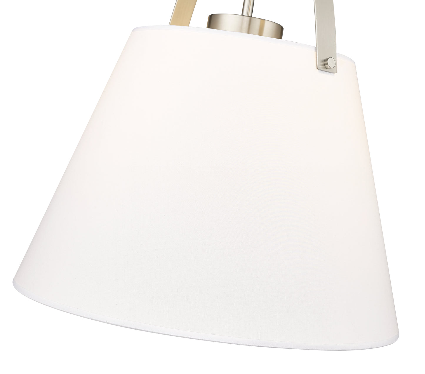 743P18-BN - Z-Studio 1 Light 18" Pendant - Brushed Nickel