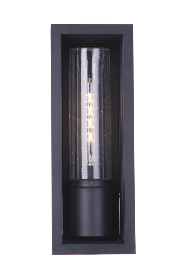 ZA2820-TB - Carmel 1 Light 20" High Outdoor Wall Lantern - Textured Black