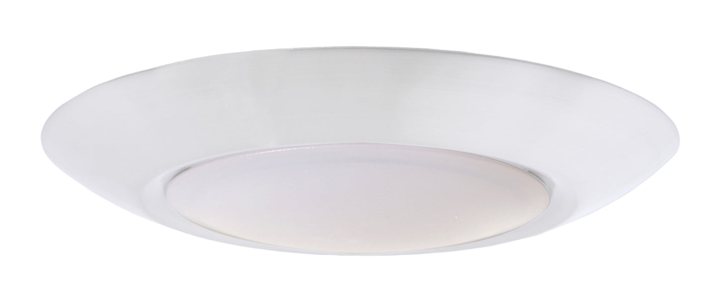 X9007-W-LED - LED Flushmount 1 Light 7.4" Wide Flush Mount - White