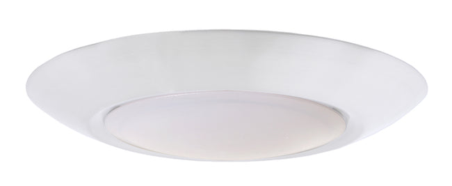 X9007-W-LED - LED Flushmount 1 Light 7.4" Wide Flush Mount - White
