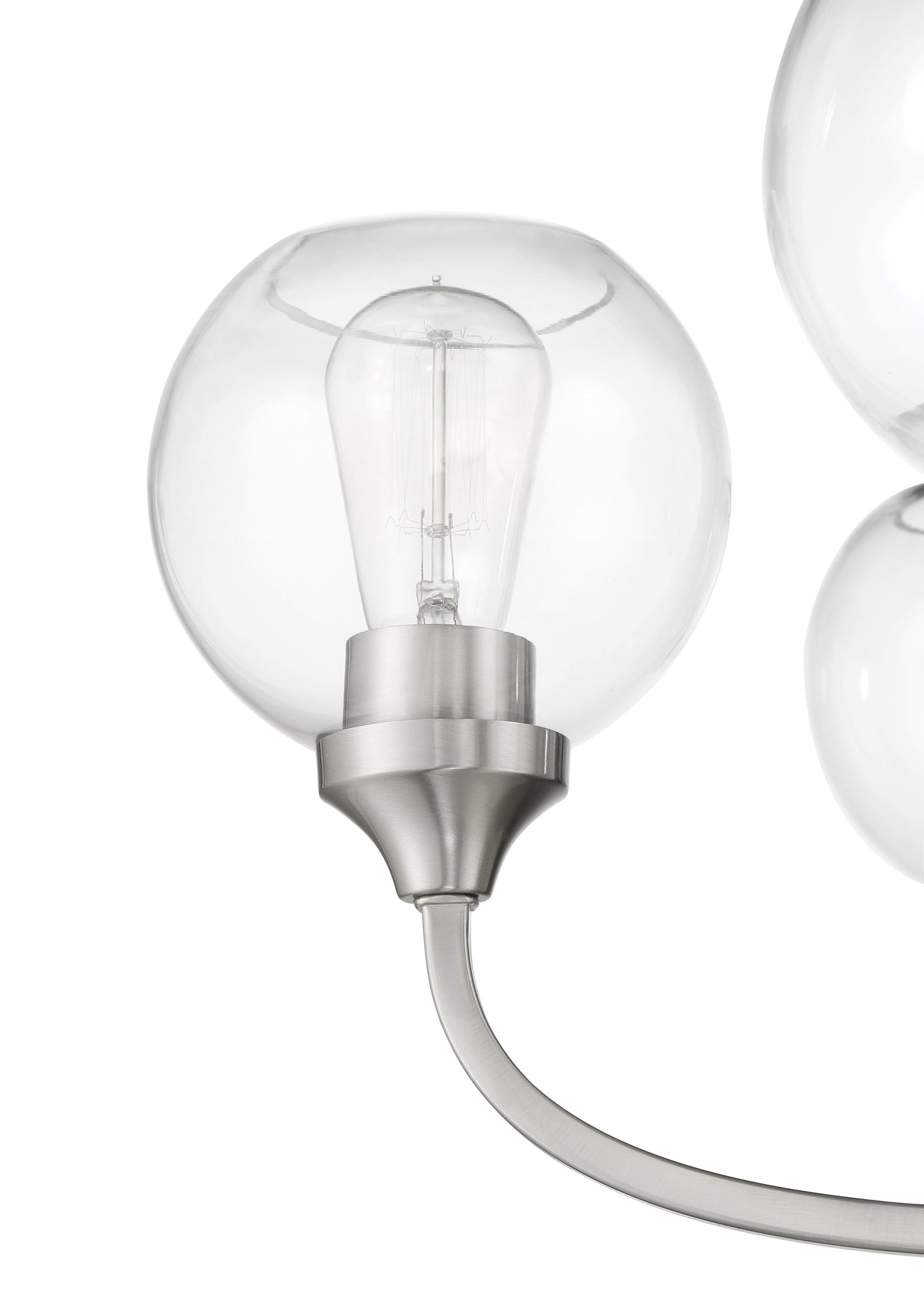 56225-BNK - Glenda 5 Light 24" Wide Chandelier - Brushed Nickel