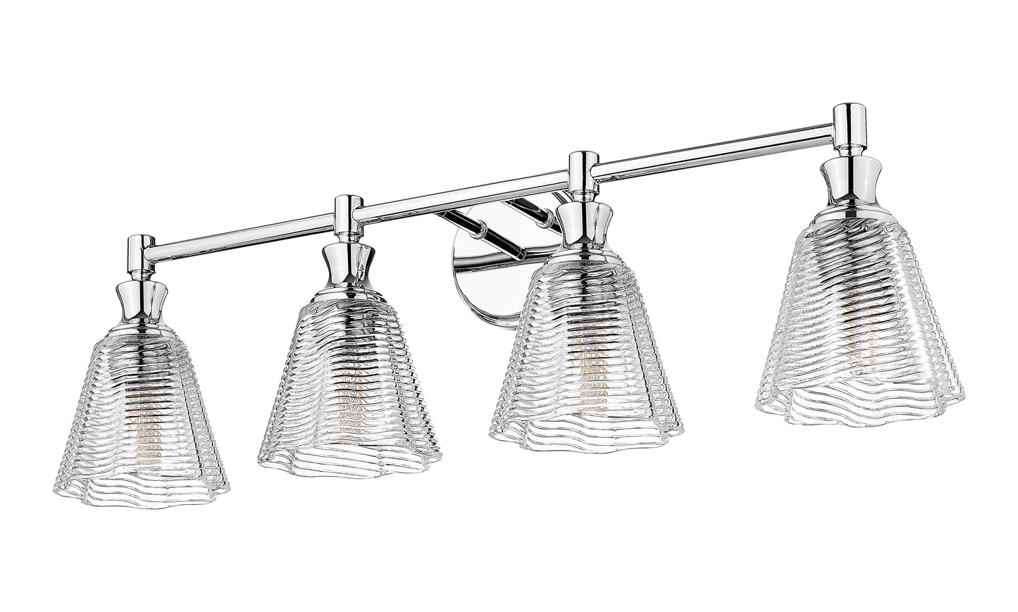 7704-4V-CH - Auden 4 Light 32" Vanity - Chrome