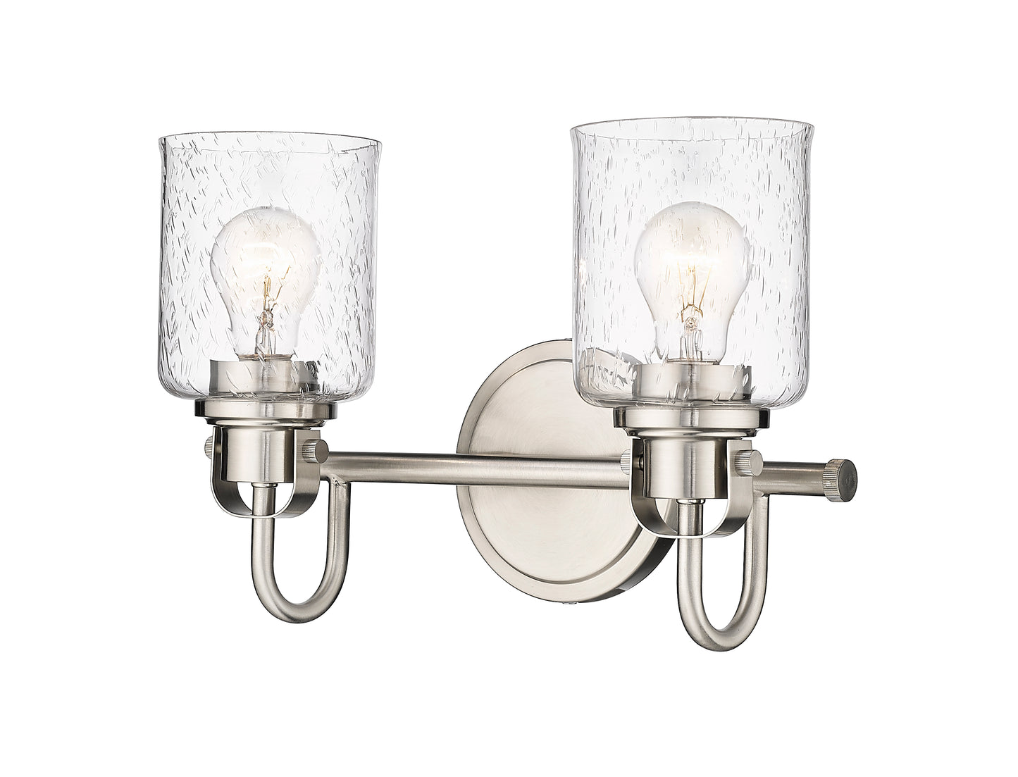 340-2V-BN - Kinsley 2 Light 14" Vanity - Brushed Nickel