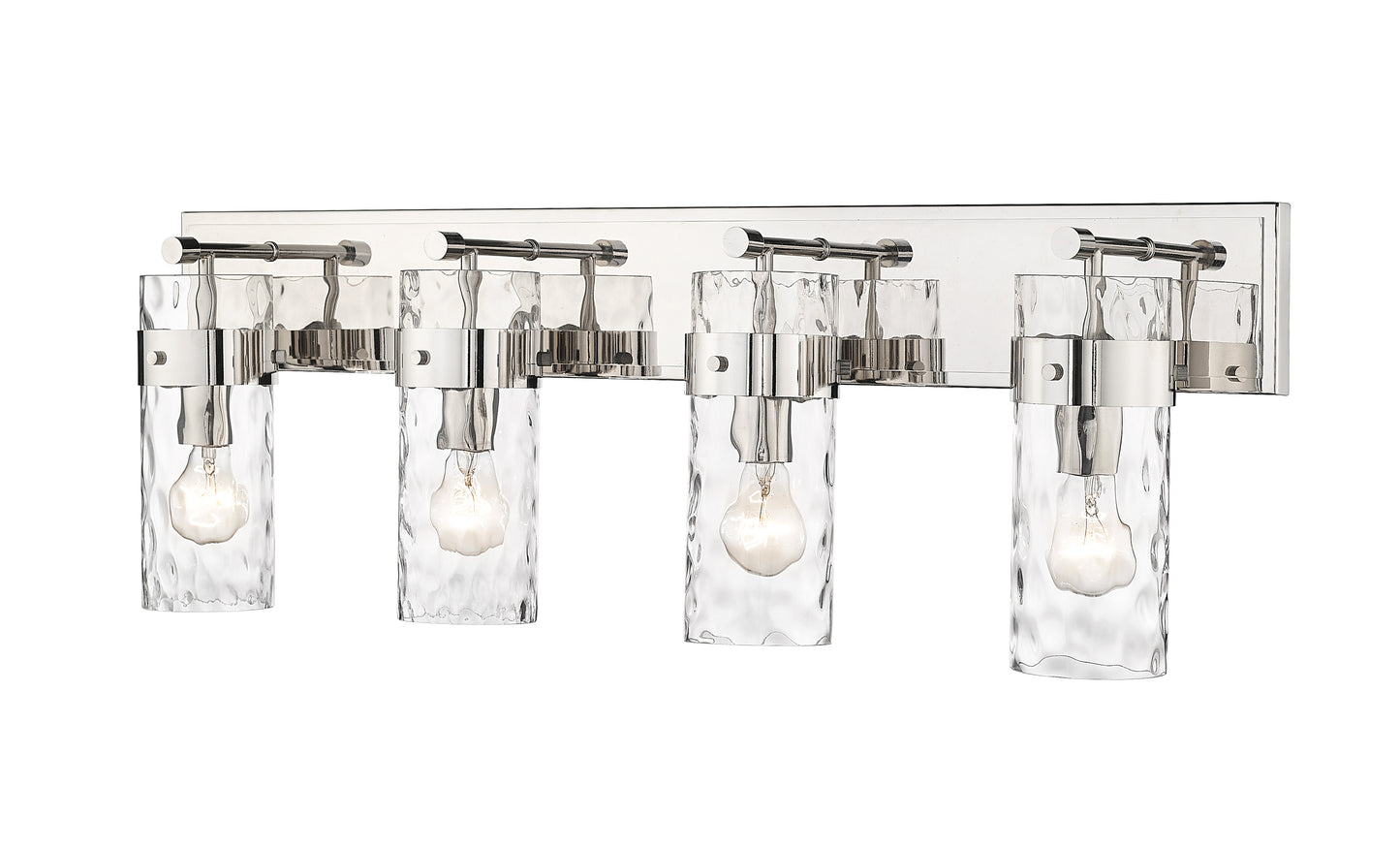 3035-4V-PN - Fontaine 4 Light 34" Vanity - Polished Nickel