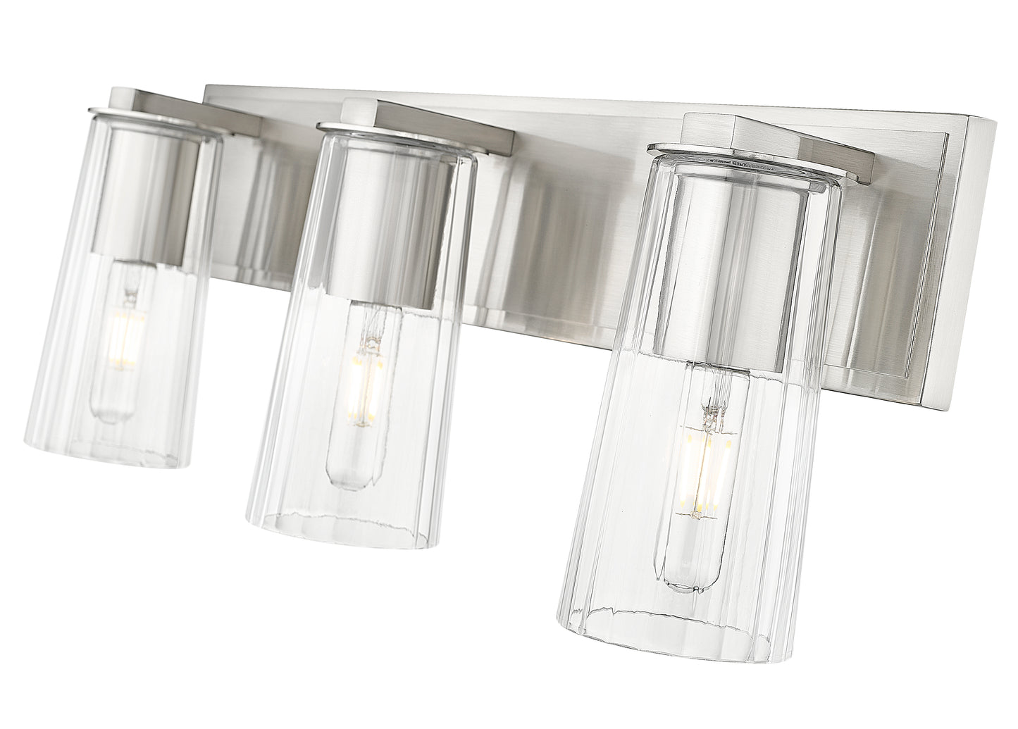 826-3V-BN - Titus 3 Light 24" Vanity - Brushed Nickel
