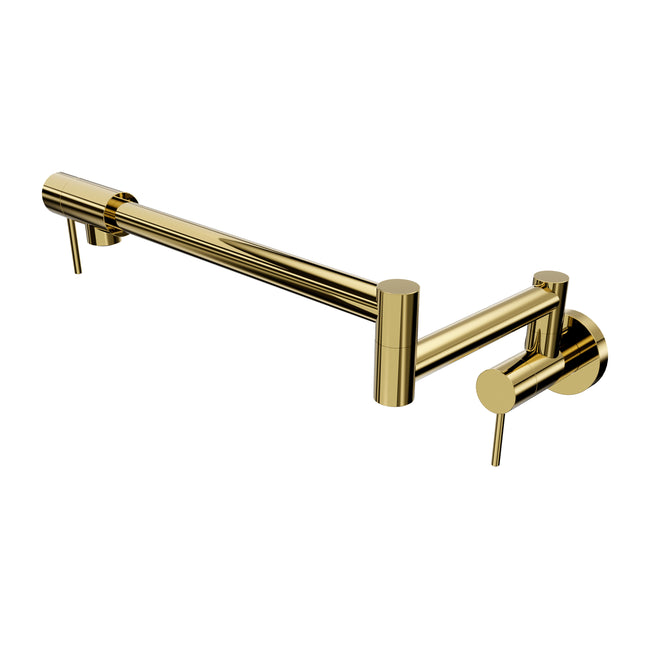 GEM-FPF-PG - Gemini Pot Filler in Polished Gold