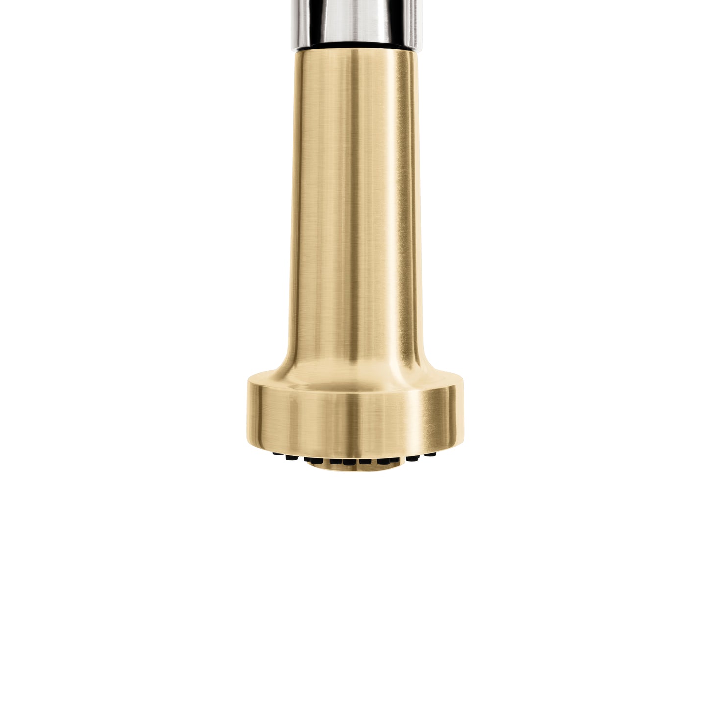 APL-KF-ZBNCB - Autograph Edition Apollo Pull Down Spring Single Handle Kitchen Faucet in Brushed Nickel and Champagne Bronze