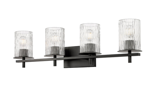 1949-4V-MB - Grayson 4 Light 31" Vanity - Matte Black