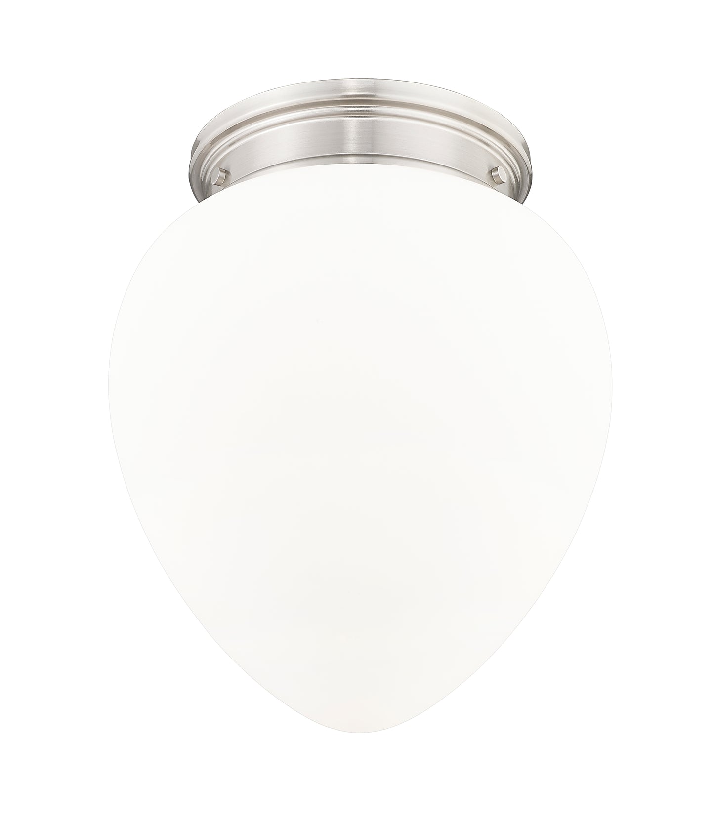 1945F12-BN - Gideon 1 Light Flush 12" Mount - Brushed Nickel