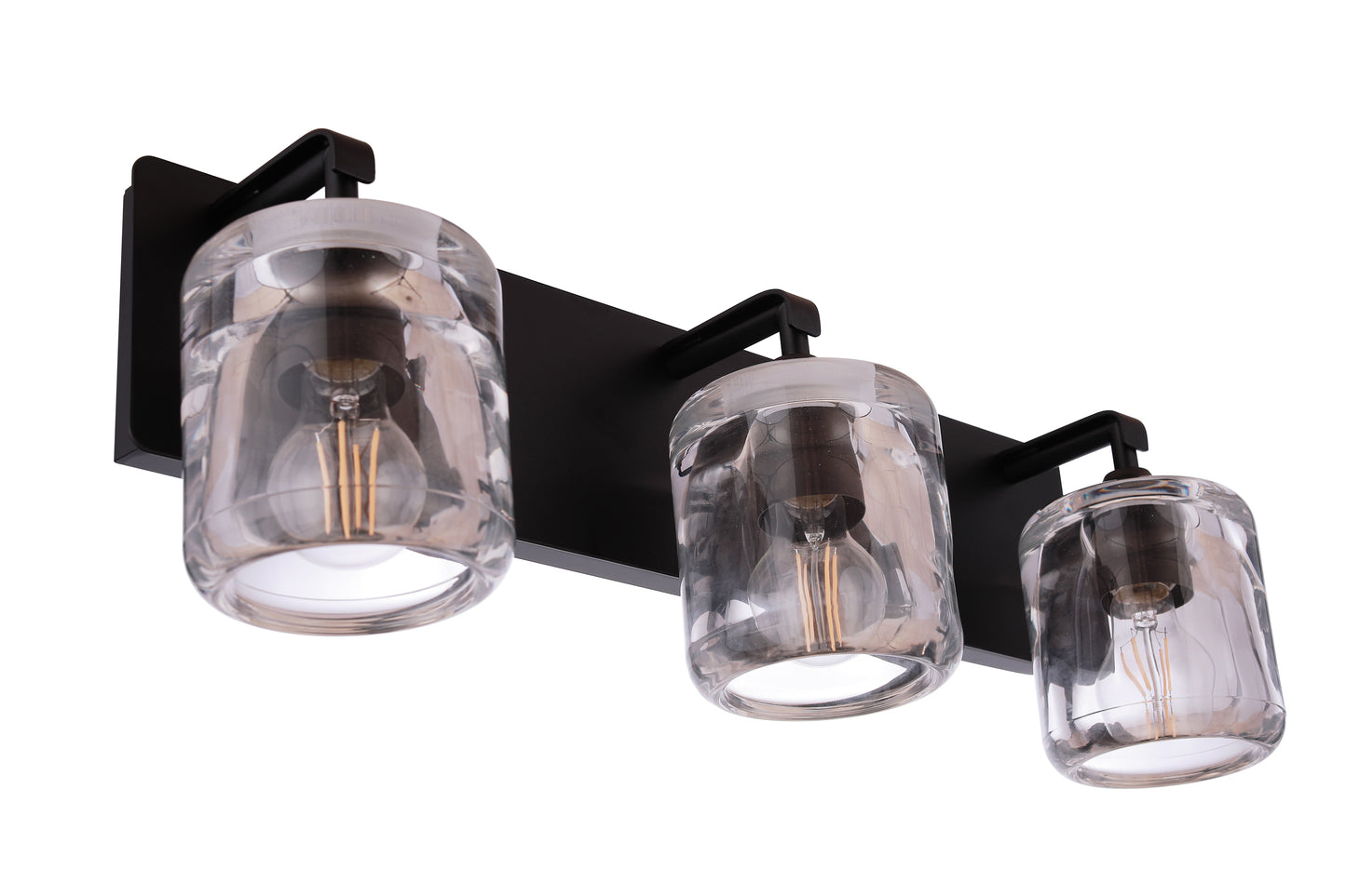 20624FB3 - Andie 3 Light 24" Wide Vanity Light - Flat Black