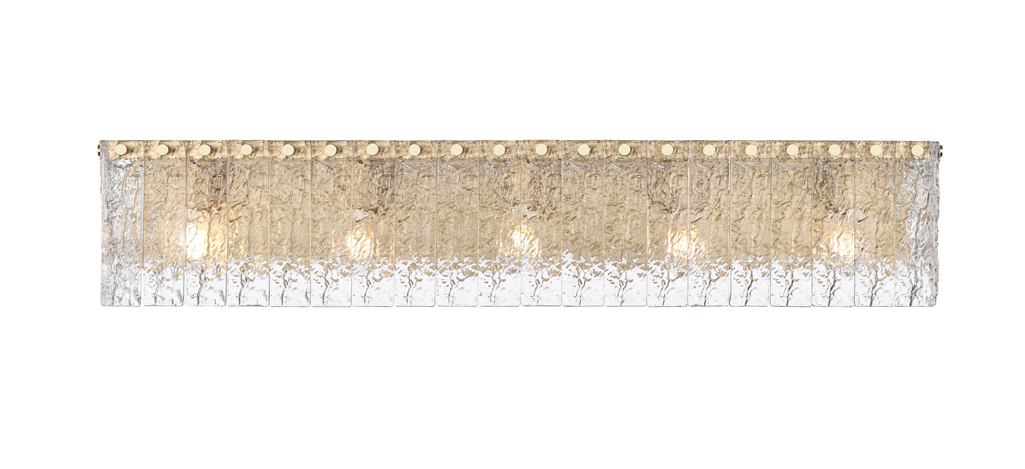 1943-5V-MGLD - Glacier 5 Light 37" Vanity - Modern Gold