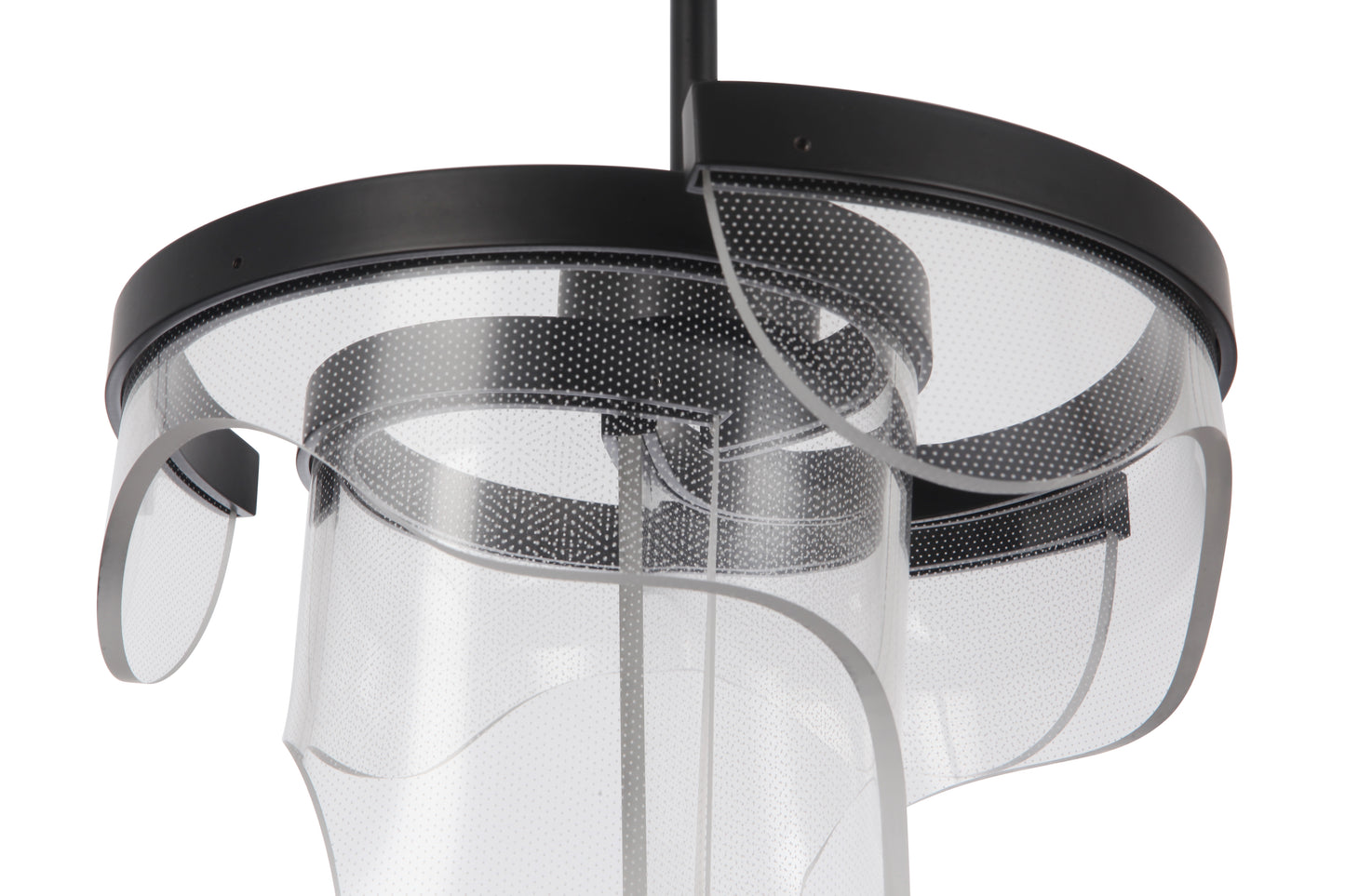 59693-FB-LED - Estrella 12.63" Wide Pendant - Flat Black