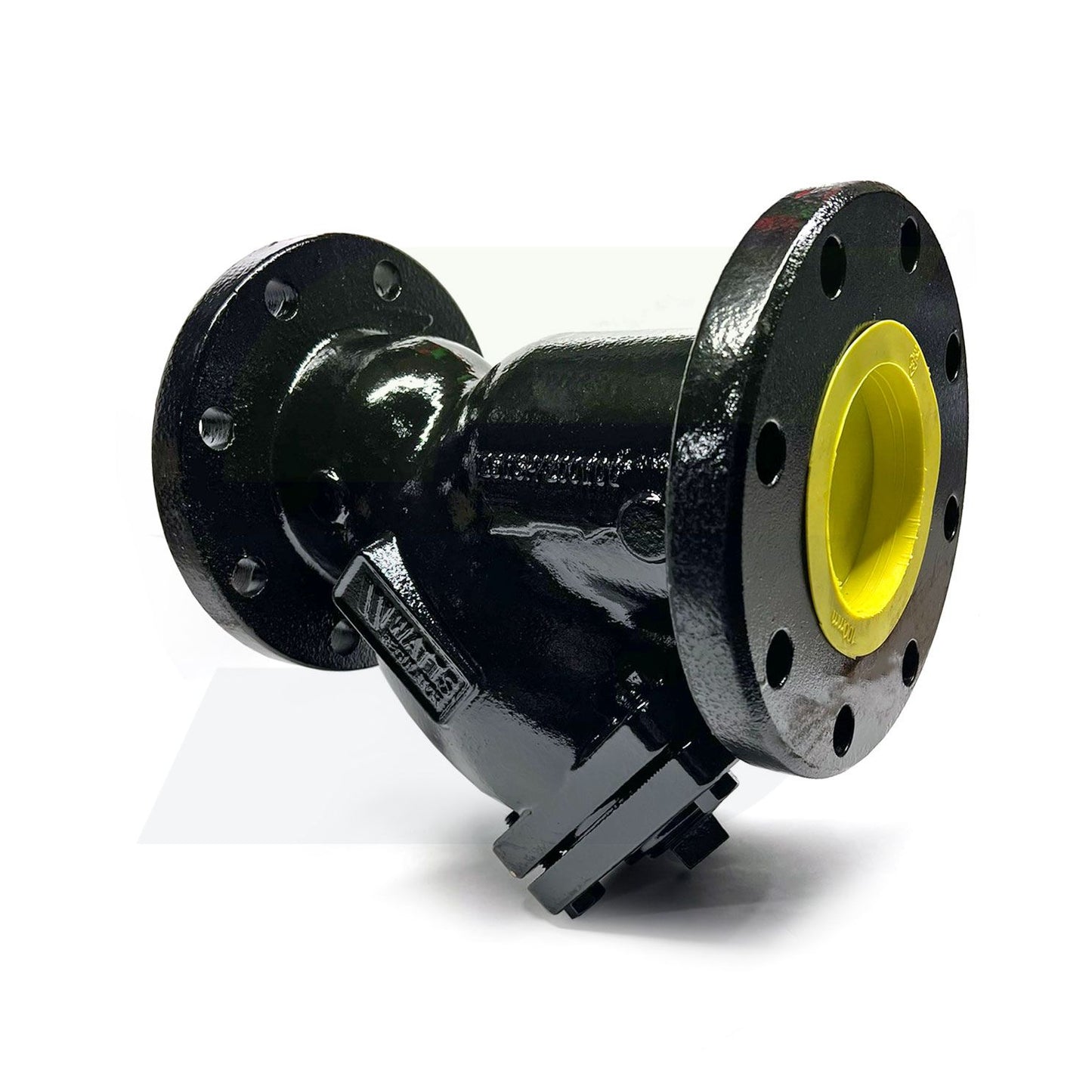 0825203 - 4" Cast Iron Wye Pattern Strainer, Flange, Tapped Retainer Cap, Closure Plug