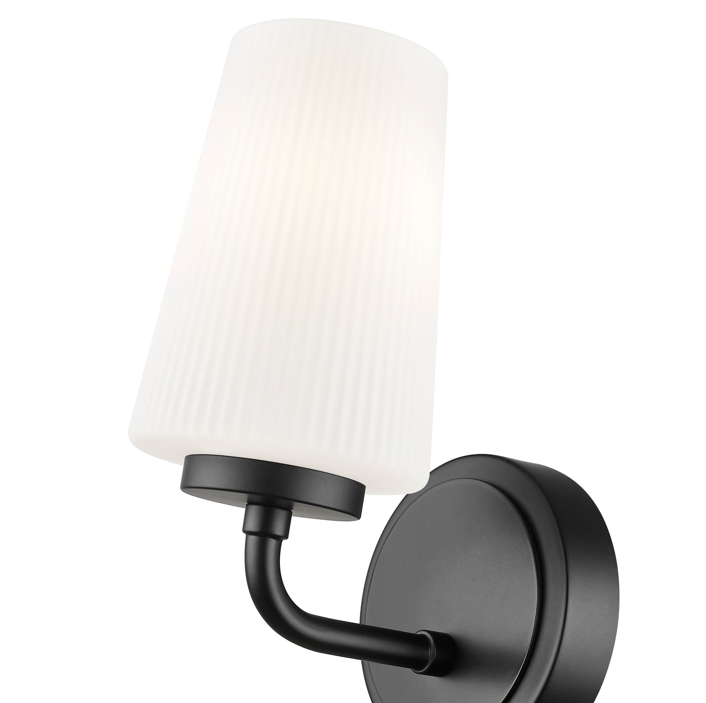 7005-1S-MB - Montford 1 Light Wall 10" Sconce - Matte Black