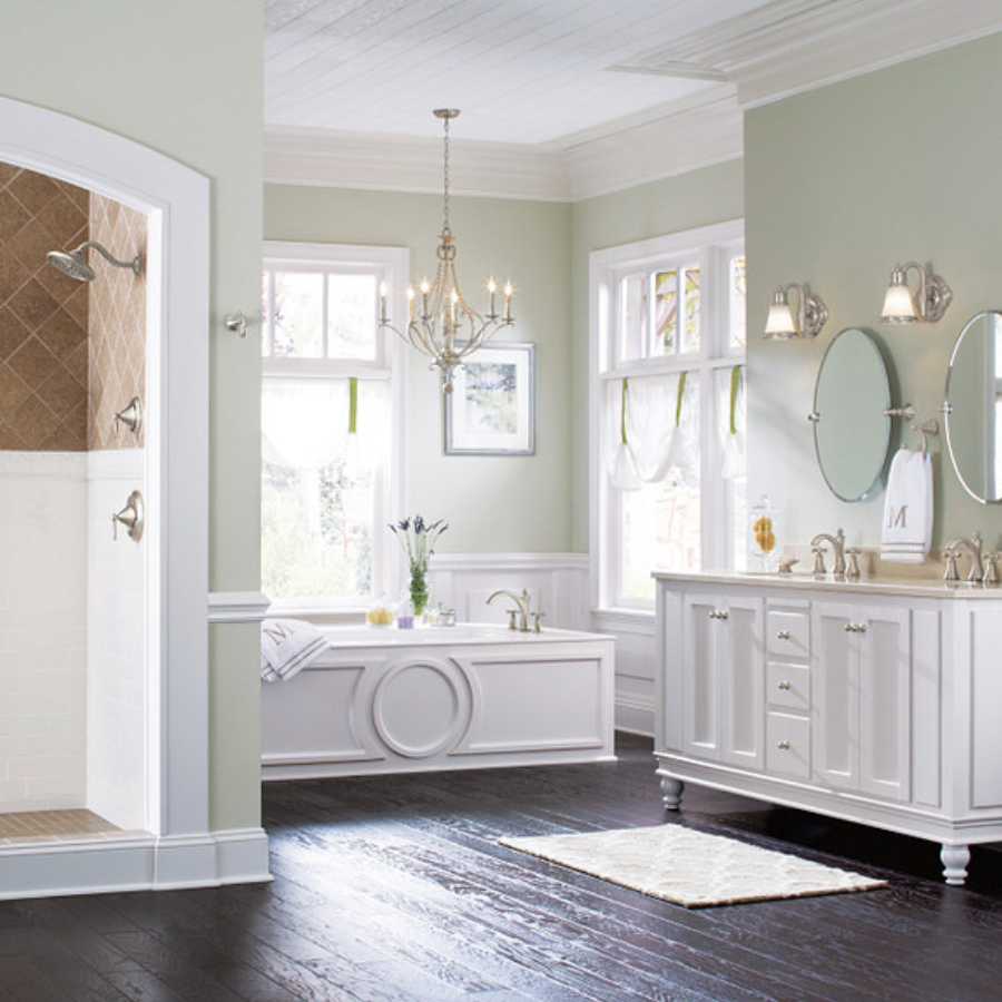 T653 - Wynford Two-Handle Non-Diverter Roman Tub Faucet - Chrome