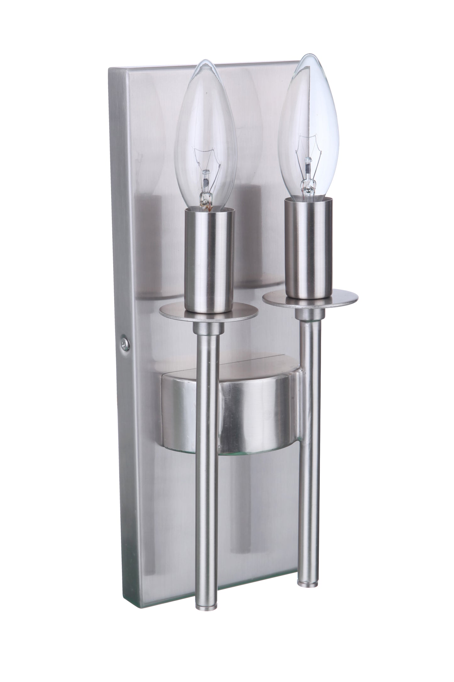 54362-BNK - Larrson 2 Light 11" High Wall Sconce - Brushed Nickel