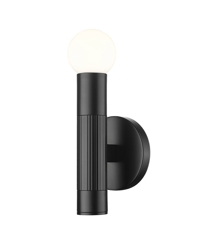 1956-1S-MB - Stari 1 Light Wall 9" Sconce - Matte Black