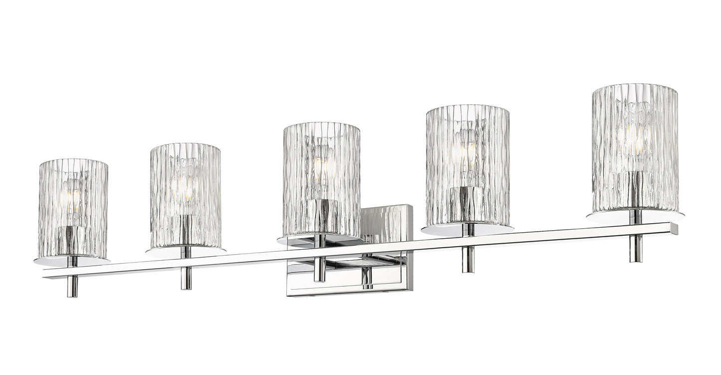 1949-5V-CH - Grayson 5 Light 40" Vanity - Chrome
