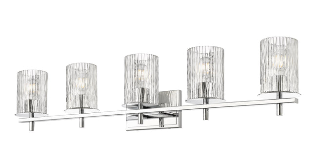 1949-5V-CH - Grayson 5 Light 40" Vanity - Chrome