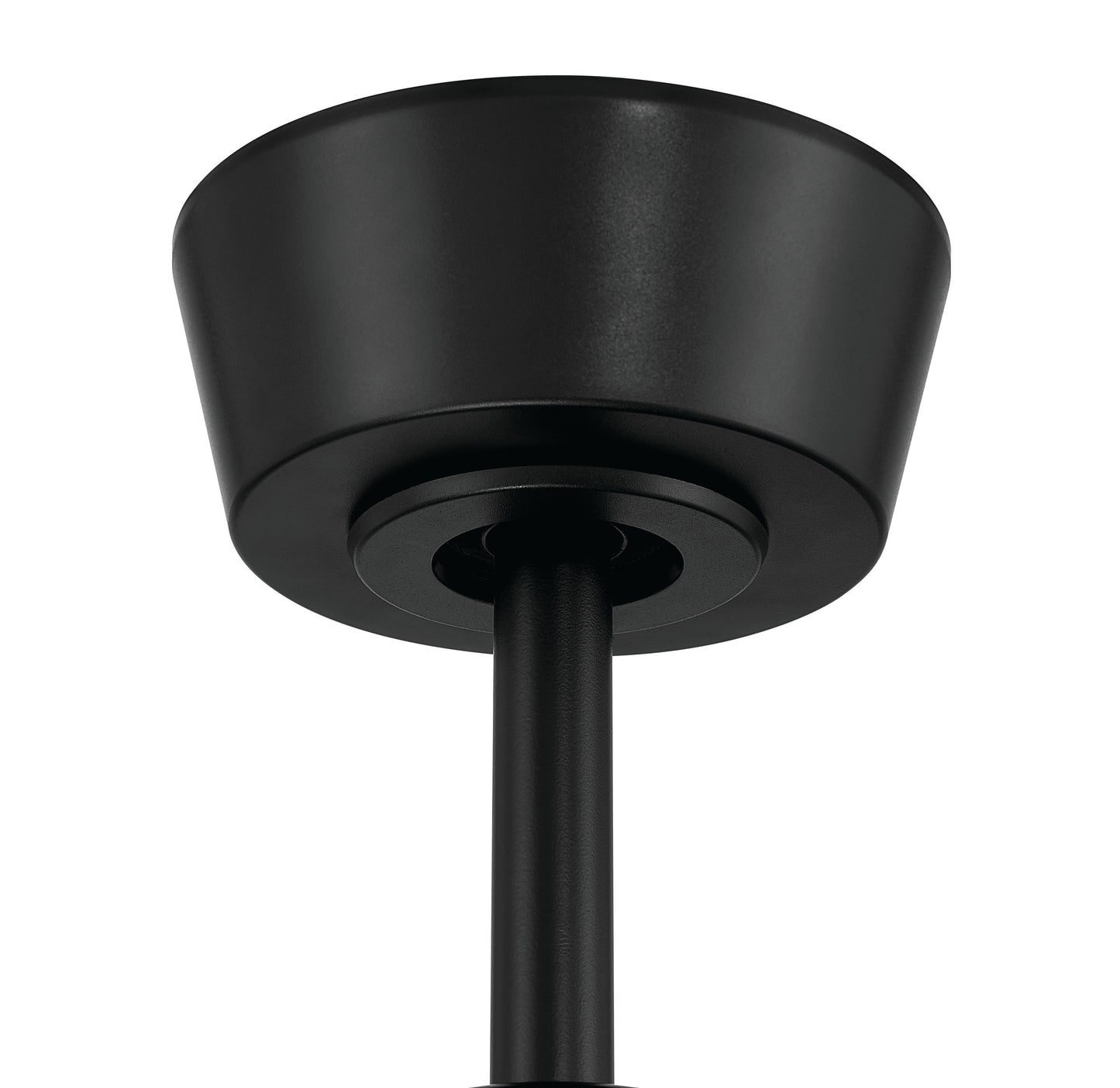 CTO52FB3 - Canto 52" 3-Blade Indoor/Outdoor Rated Damp Ceiling Fan 52" 3 Blade Indoor Outdoor Ceiling Fan with Light Kit - Flat Black