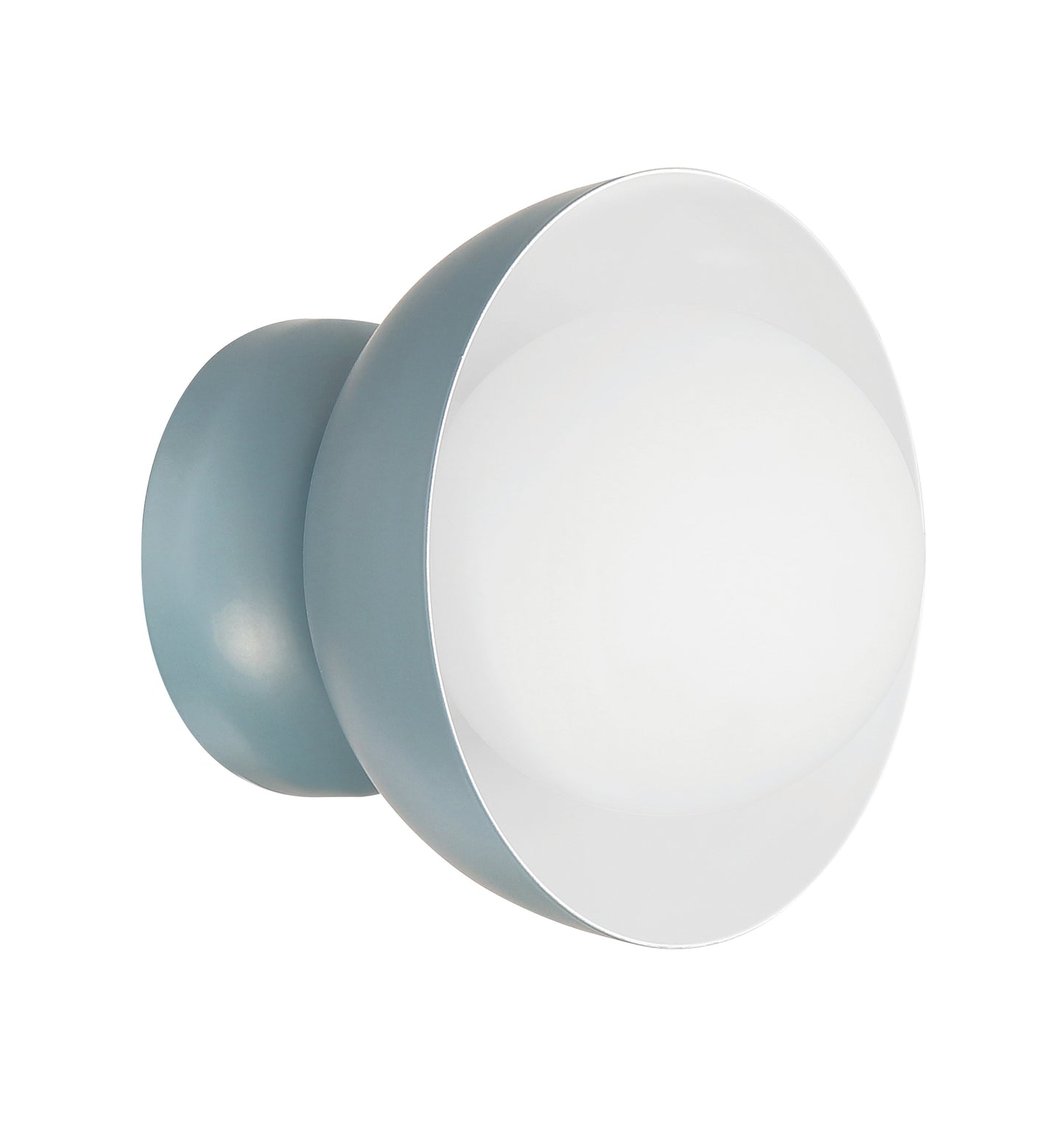 59161-DB - Ventura Dome 1 Light 7.63" High Wall Sconce - Dusty Blue