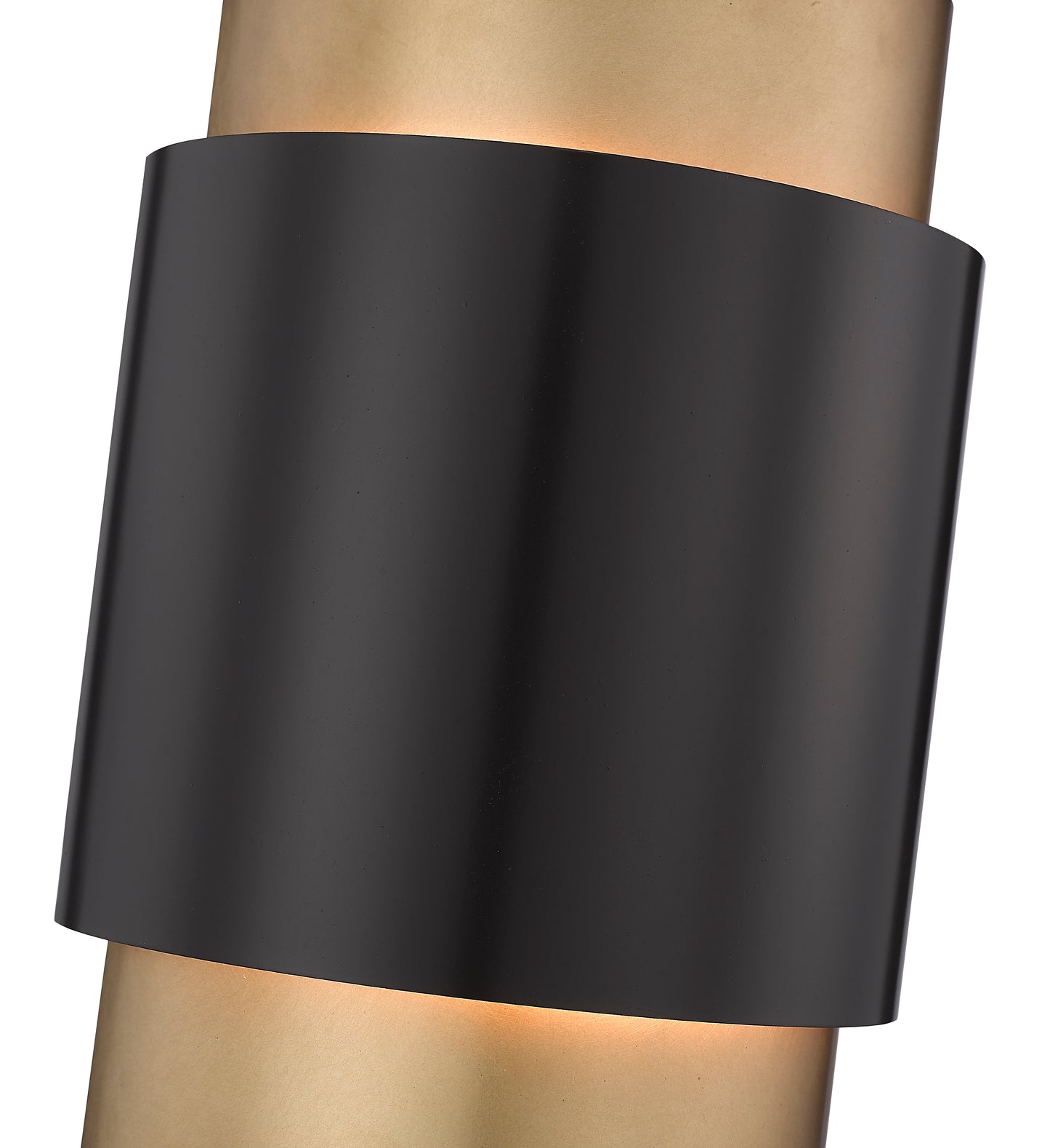 739S-BRZ-RB - Harlech 2 Light Wall 13" Sconce - Bronze / Rubbed Brass