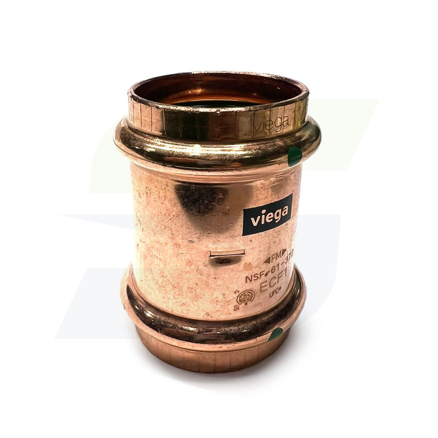 78067 - 1-1/2" ProPress Copper Coupling with Stop
