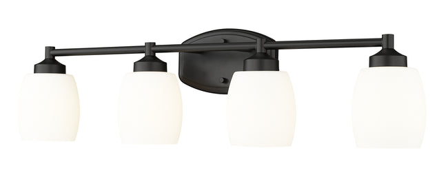 745-4V-MB - Kendrick 4 Light 31" Vanity - Matte Black