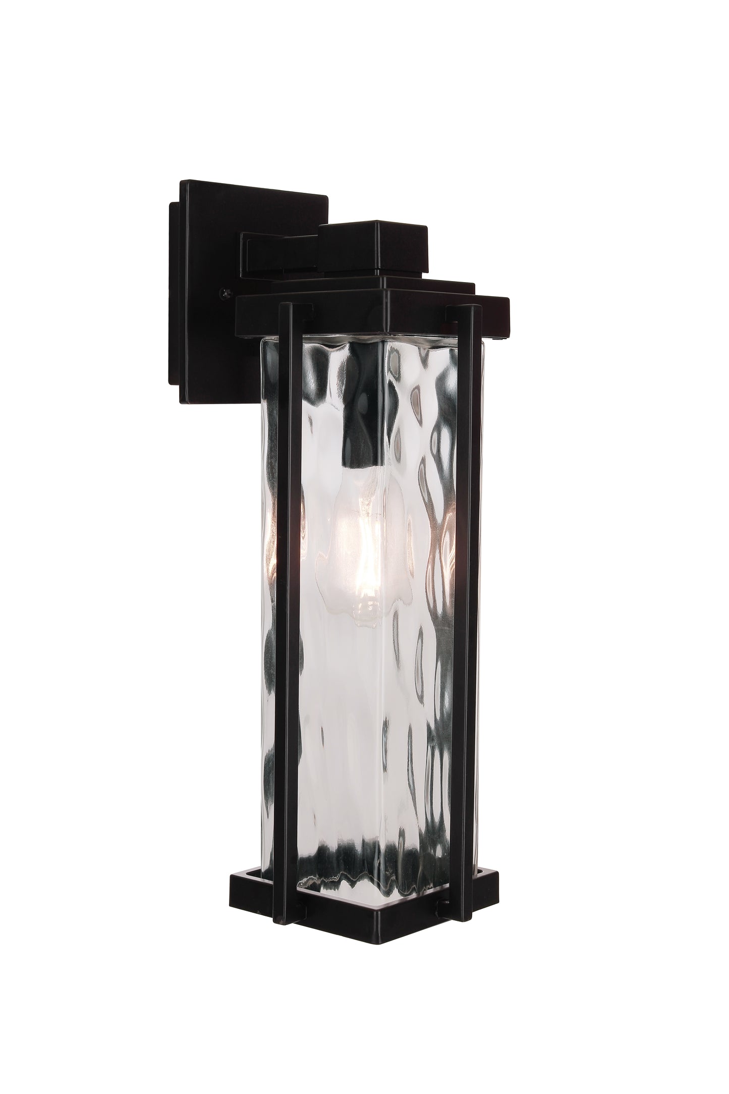 Z2614-MN - Pyrmont 1 Light 19" High Outdoor Wall Lantern - Midnight
