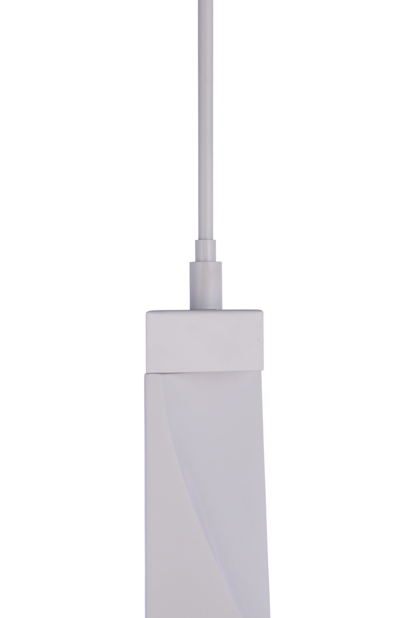P990W-LED - Drama 2 Light 6" Wide Mini Pendant - White