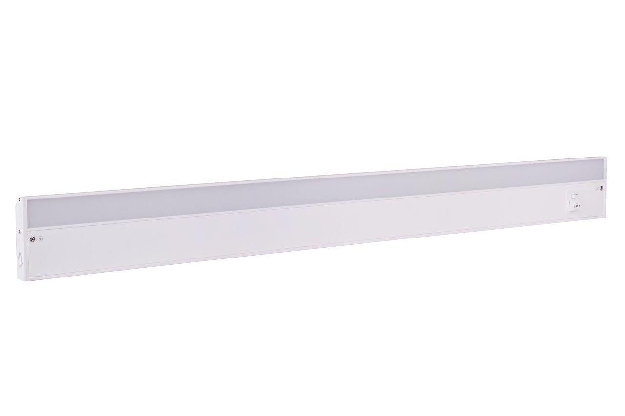 CUC3036-W-LED - 3CCT Under Cabinet Light Bars 1 Light 3.63" Wide Under Cabinet Light Bar - White