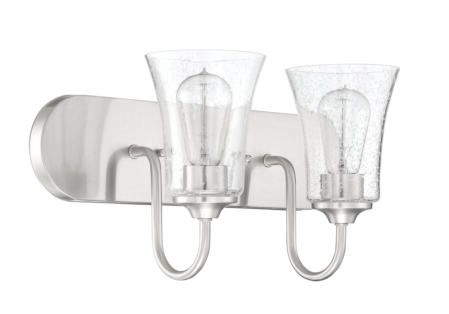 50402-BNK - Gwyneth 2 Light 18" Wide Vanity Light - Brushed Nickel