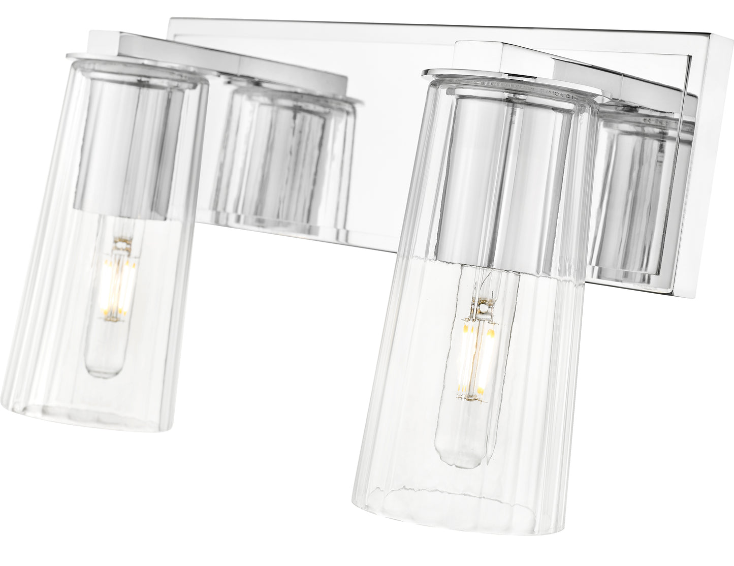 826-2V-CH - Titus 2 Light 16" Vanity - Chrome