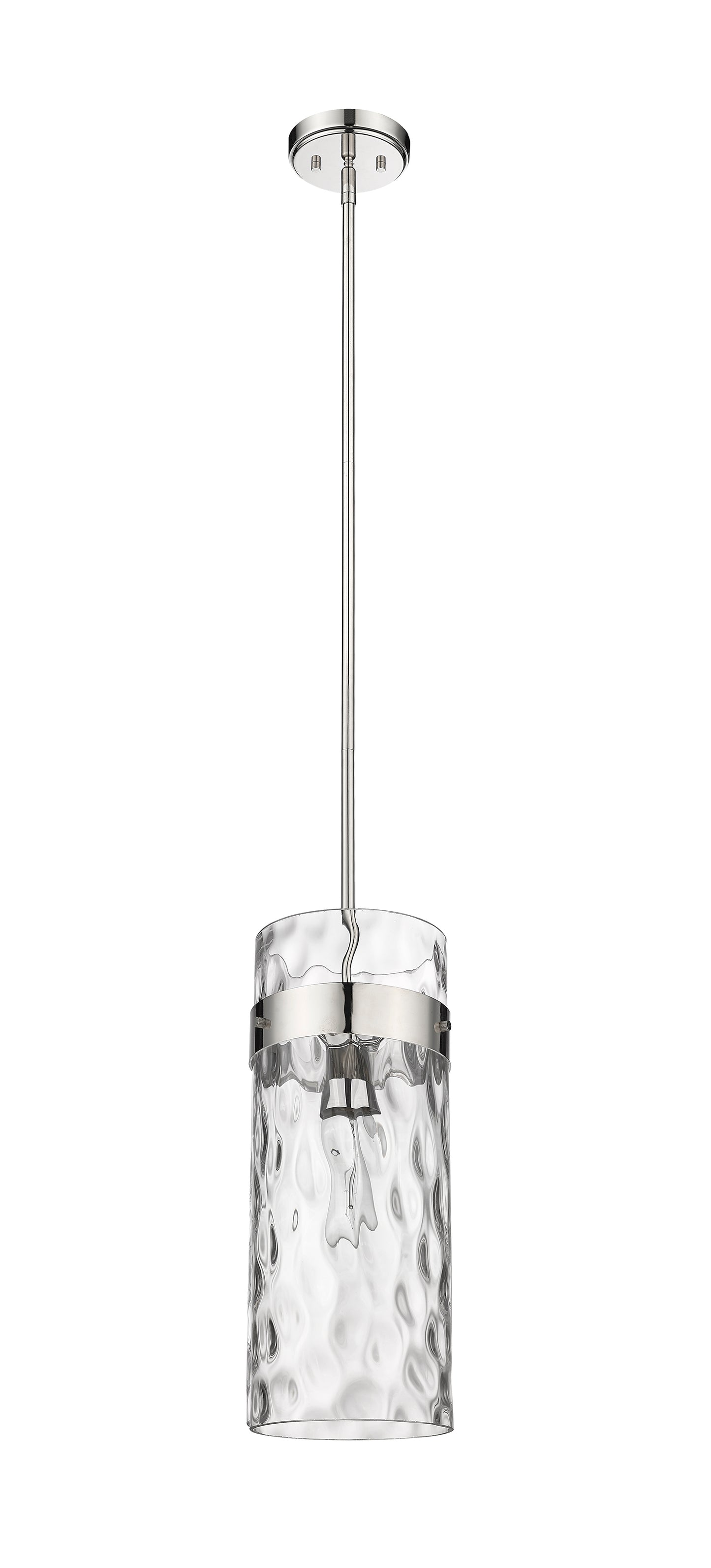 3035P6-PN - Fontaine 1 Light 6" Pendant - Polished Nickel