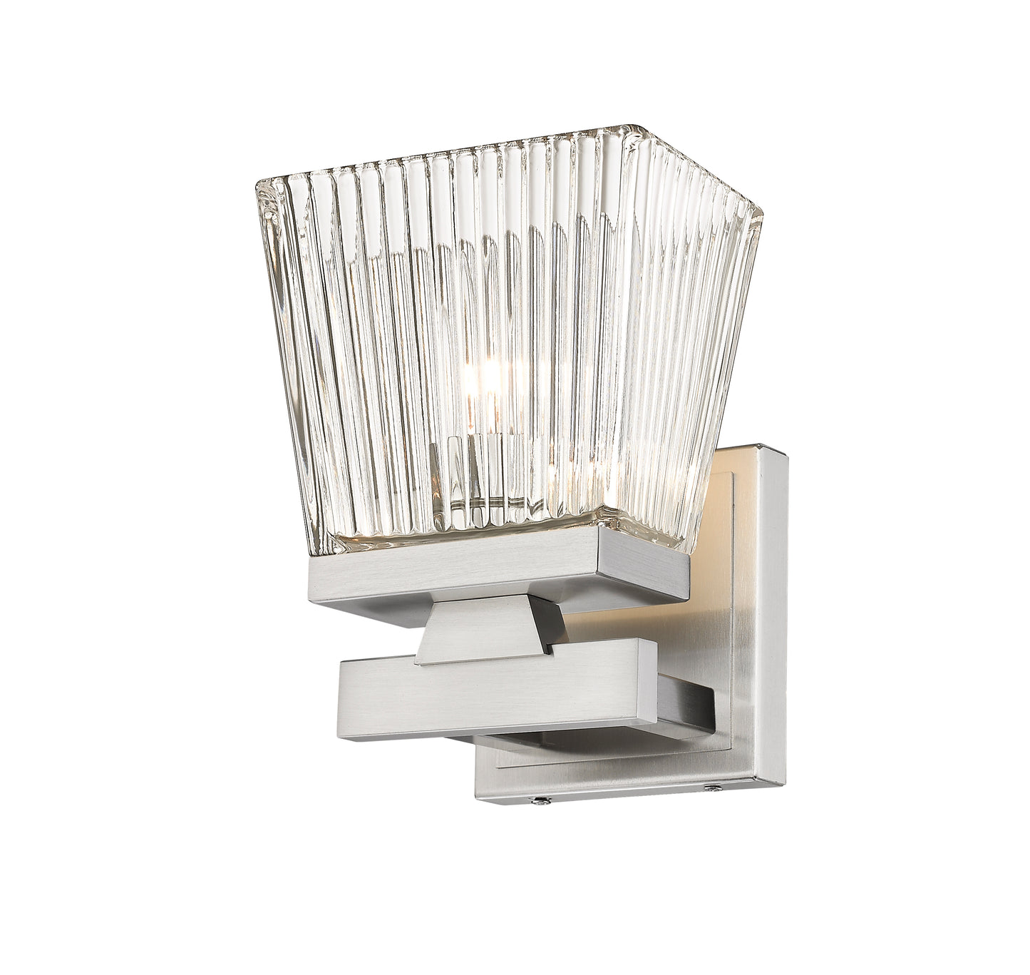 1936-1S-BN - Astor 1 Light Wall 8" Sconce - Brushed Nickel