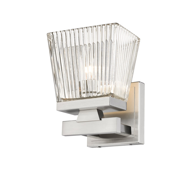 1936-1S-BN - Astor 1 Light Wall 8" Sconce - Brushed Nickel