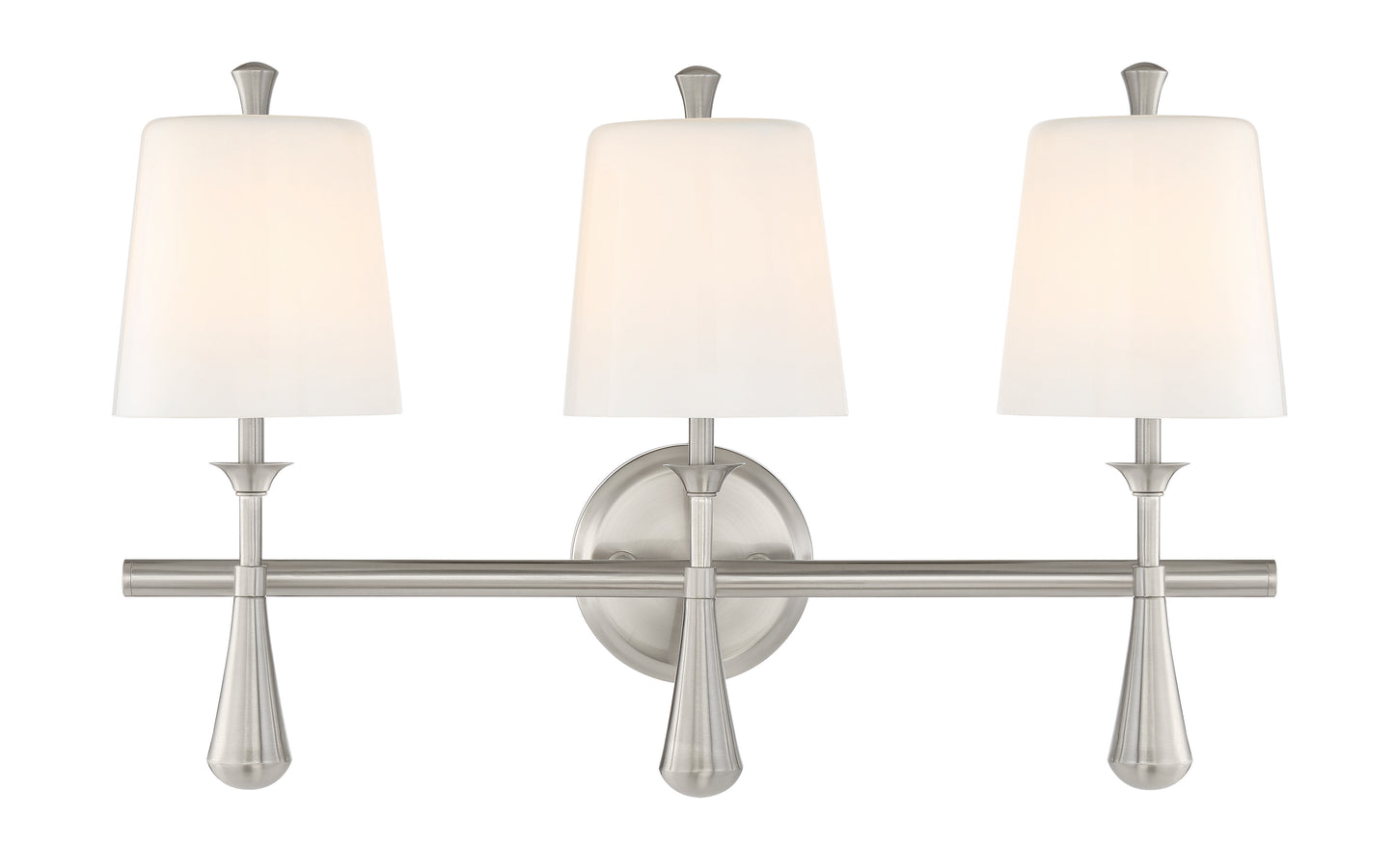 57403-BNK - Palmer 3 Light 23" Wide Vanity Light - Brushed Nickel