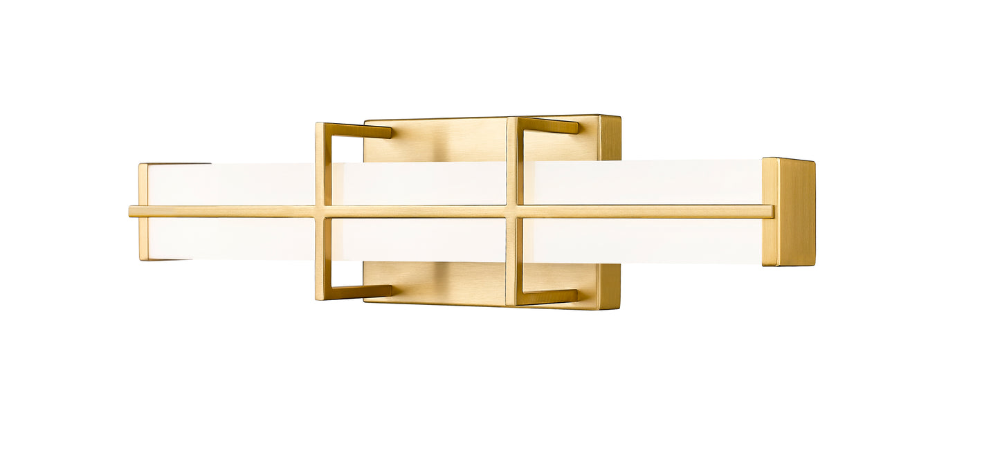 1011-18W-MGLD-LED - Harrison 1 Light 18" Vanity - Modern Gold