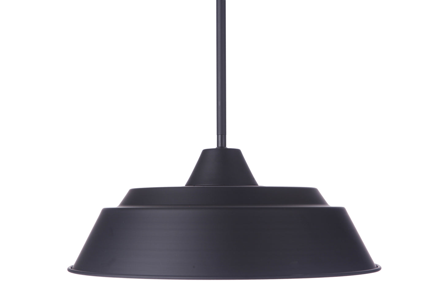 ZA5511-MN - Landmark 1 Light 12" Wide Outdoor Pendant - Midnight