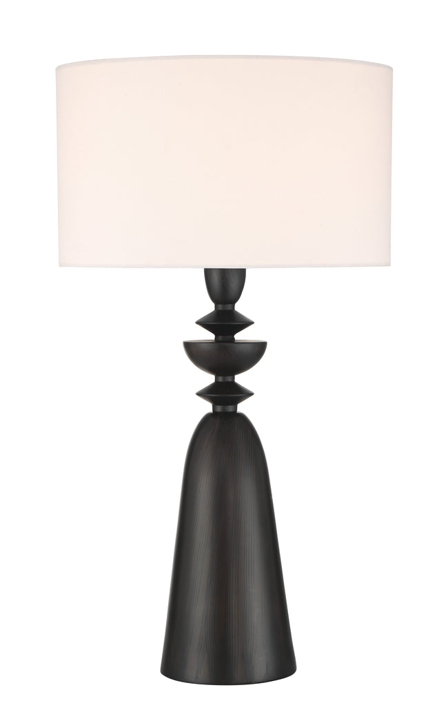 87024DW-T - Travis 1 Light 28" High Table Lamp - Wood