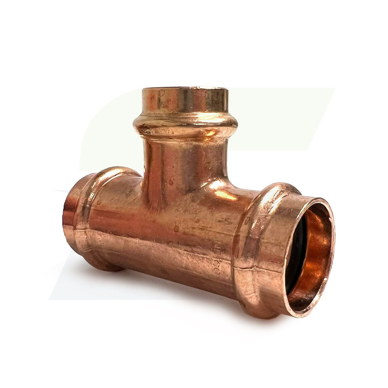 PC611 - Copper 1" x 3/4" x 3/4" Press Tee