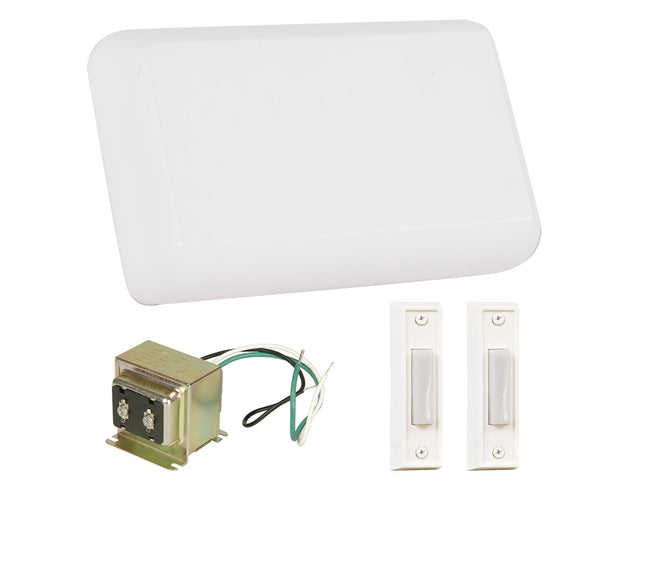 CK6000-W - Builder Chime 7.79" Wide Chime kit - White