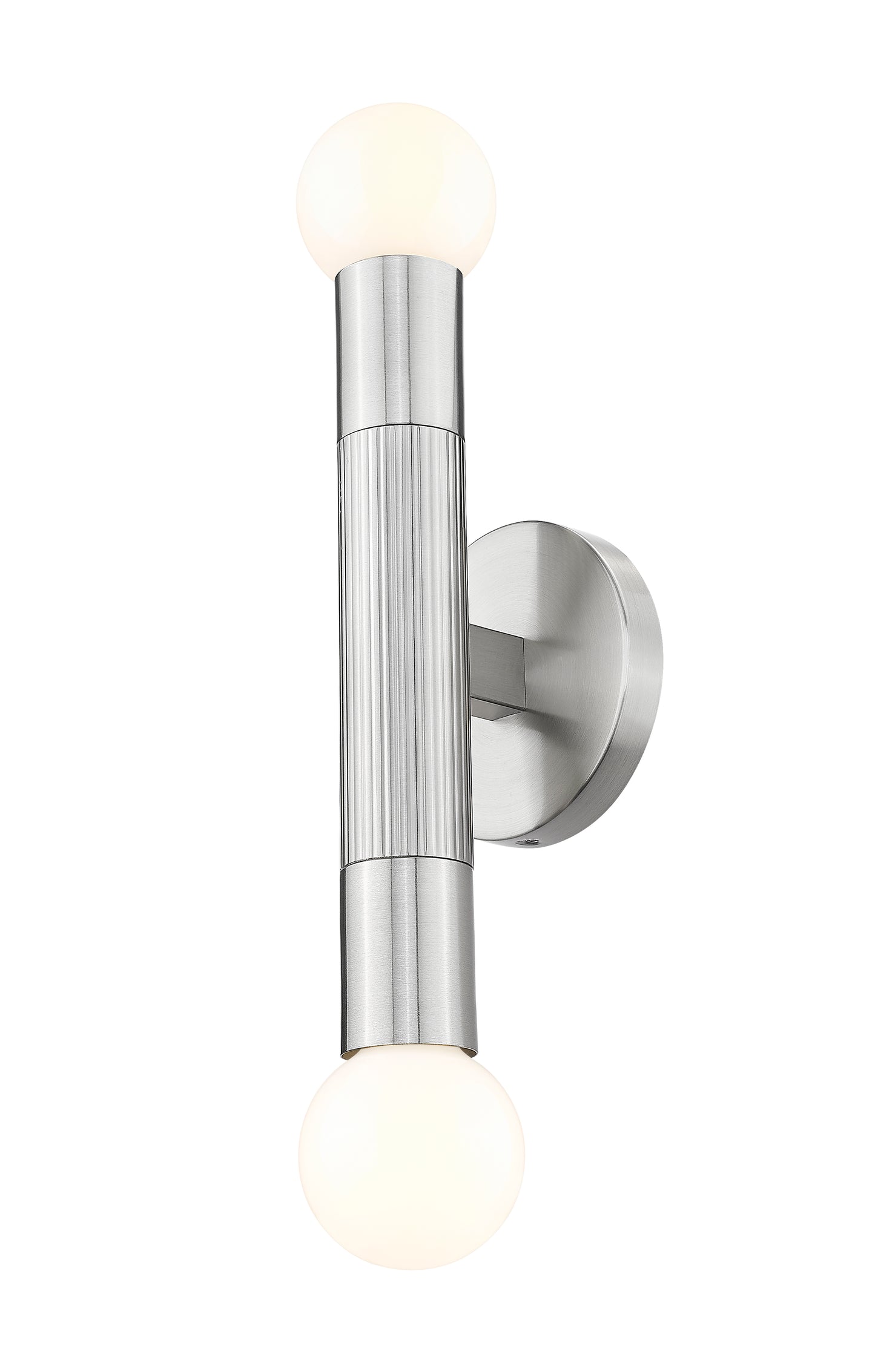 1956-2S-BN - Stari 2 Light Wall 12" Sconce - Brushed Nickel
