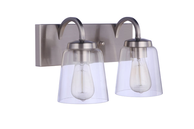 16314BNK2 - Elsa 2 Light 14" Wide Vanity Light - Brushed Nickel